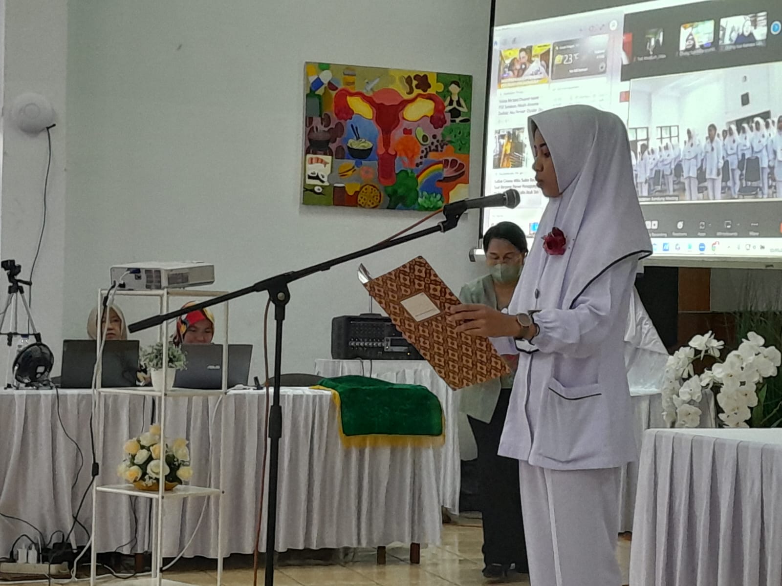 Ucap Janji Mahasiswa DIII Kebidanan Poltekkes Kemenkes Bandung